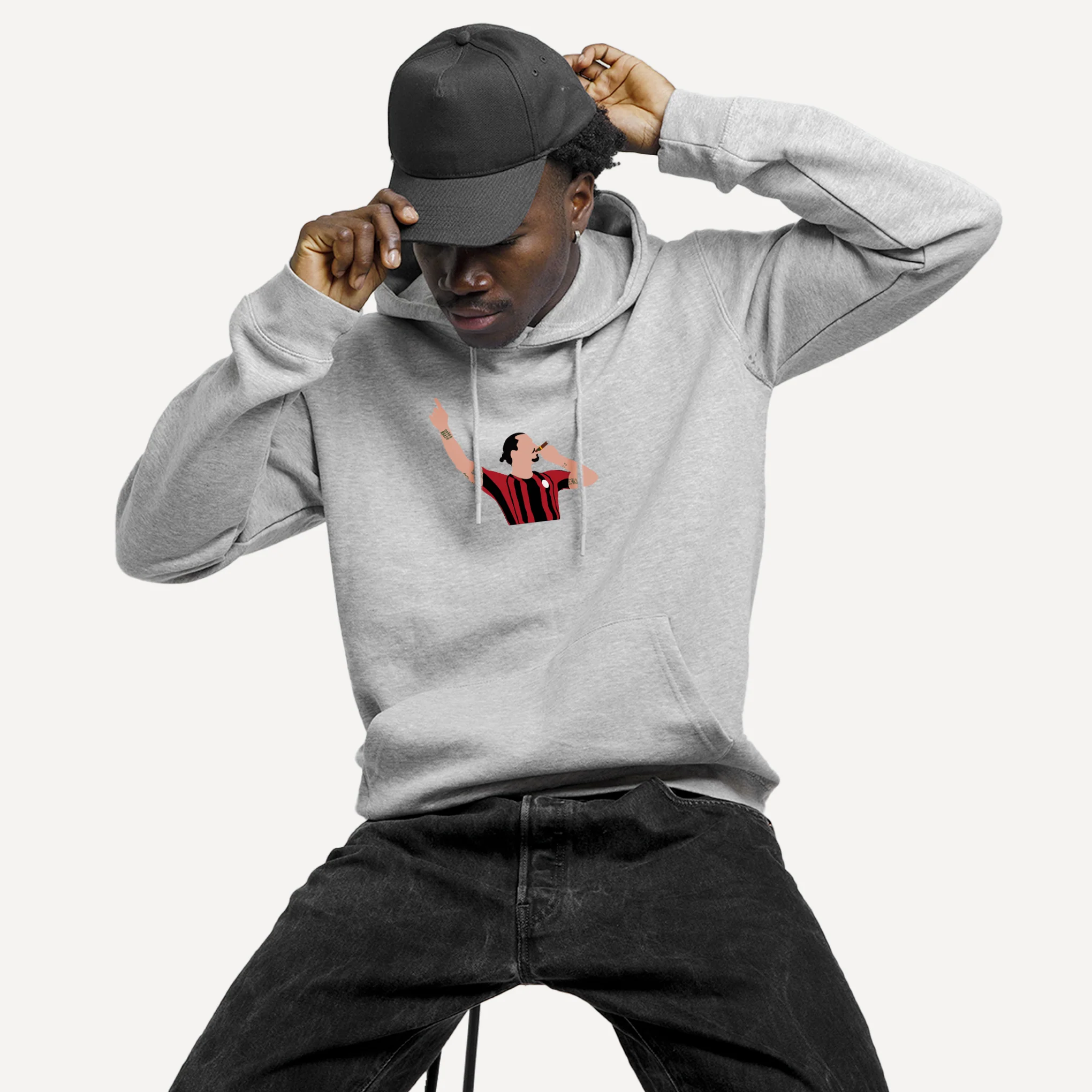 Hoodie ITALIA È MILAN - Image 3