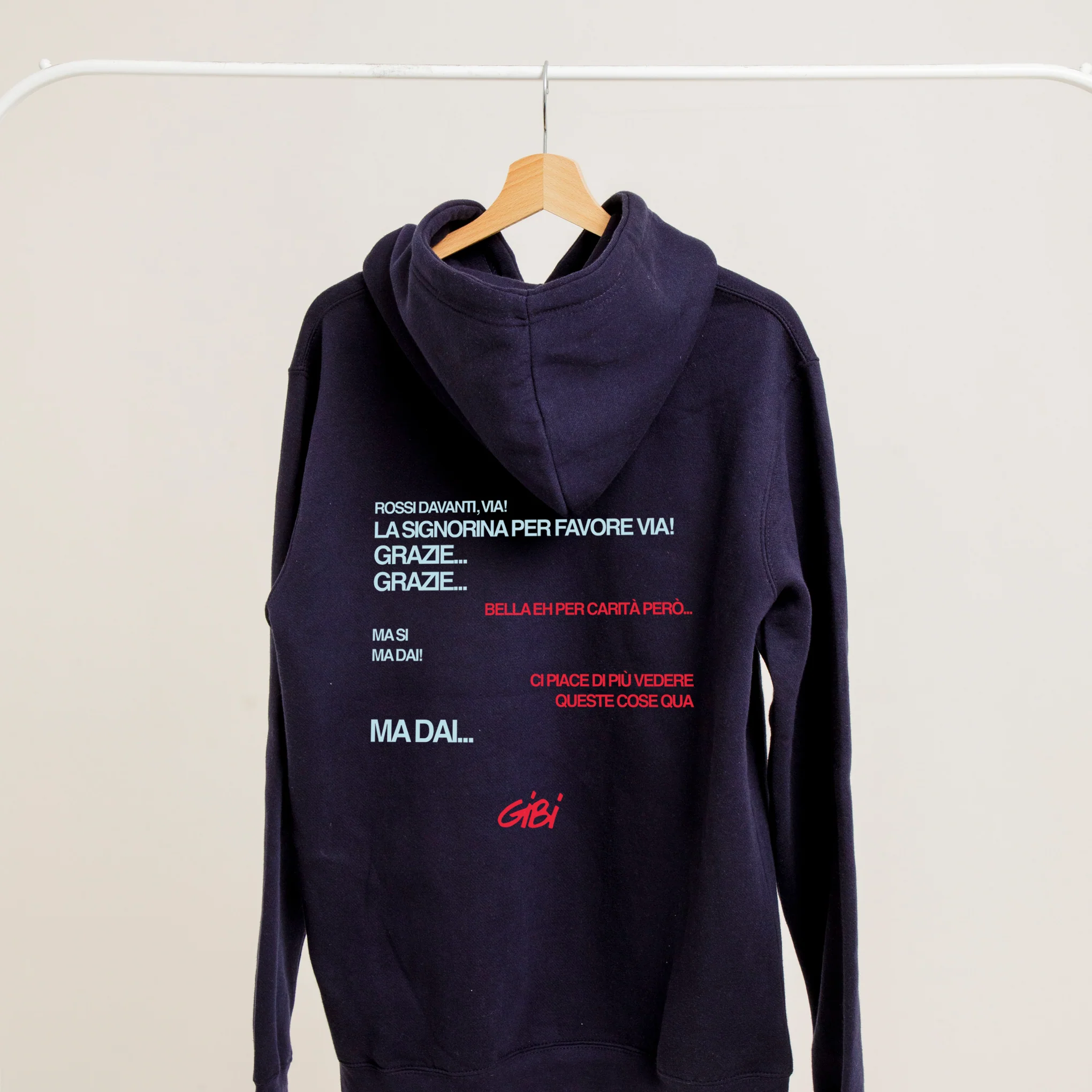 Hoodie LA SIGNORINA VIA! - Image 3