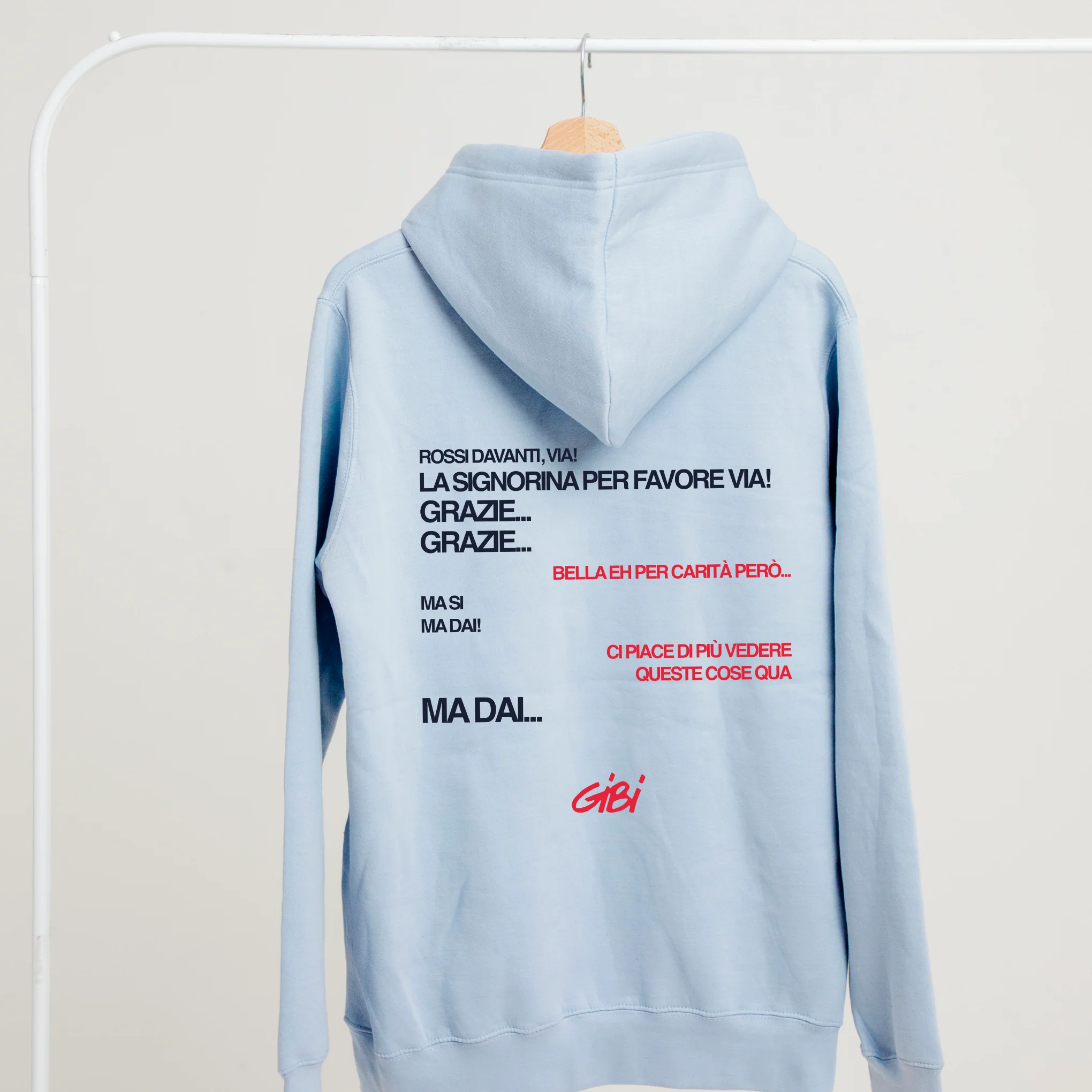 Hoodie LA SIGNORINA VIA! - Image 7
