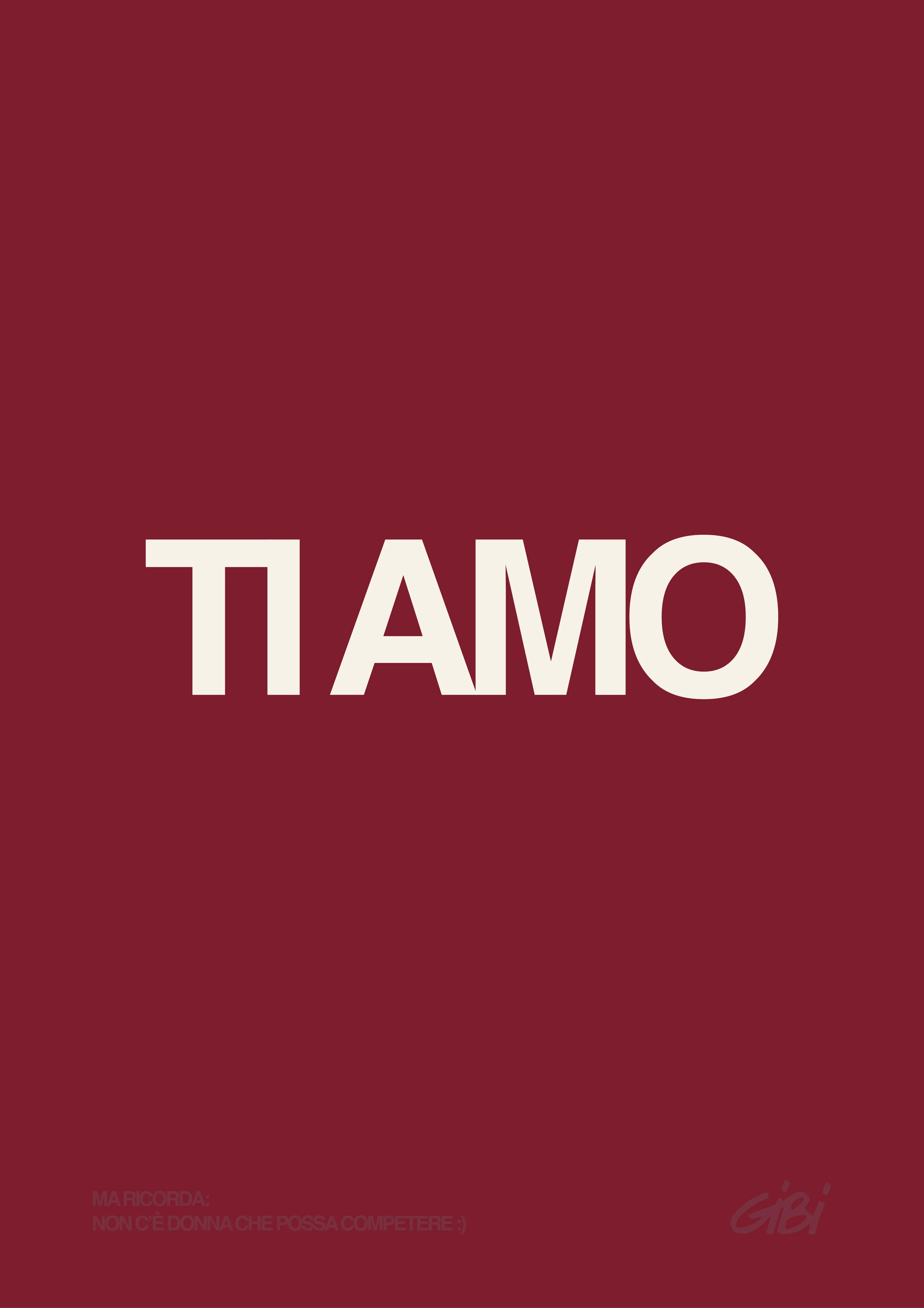 Poster "TI AMO" Omaggio - Image 11