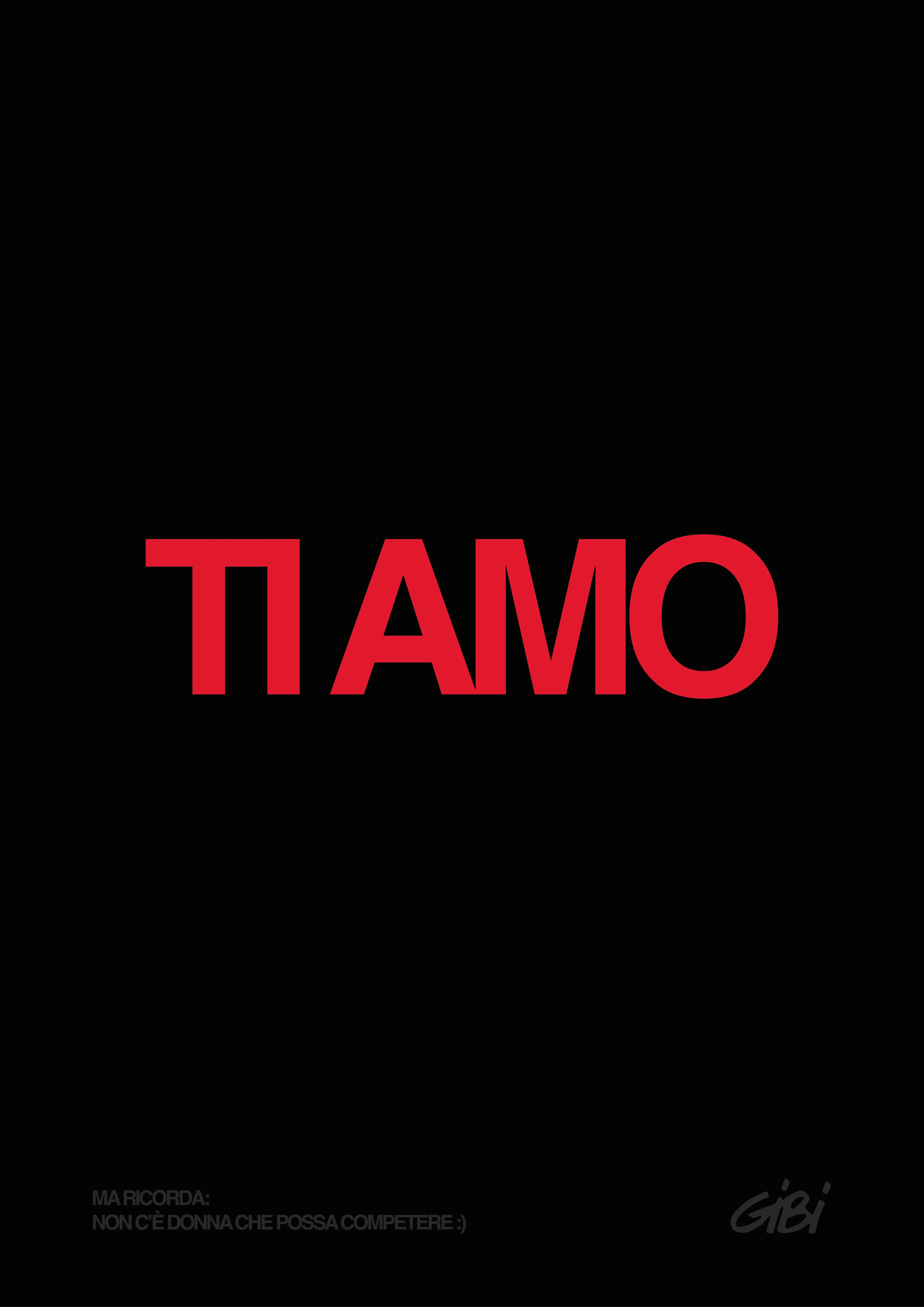 Poster "TI AMO" Omaggio - Image 3