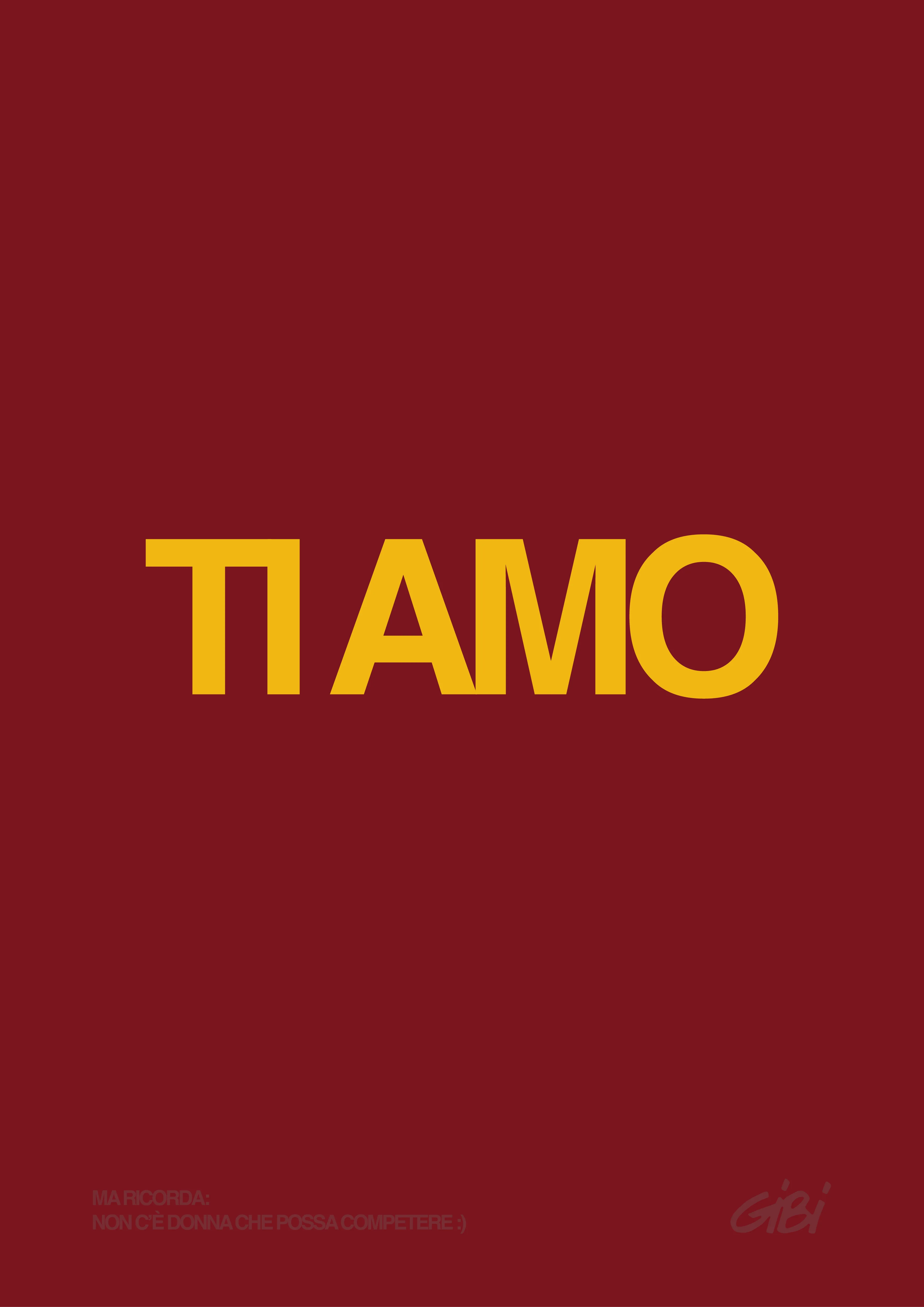Poster "TI AMO" Omaggio - Image 6