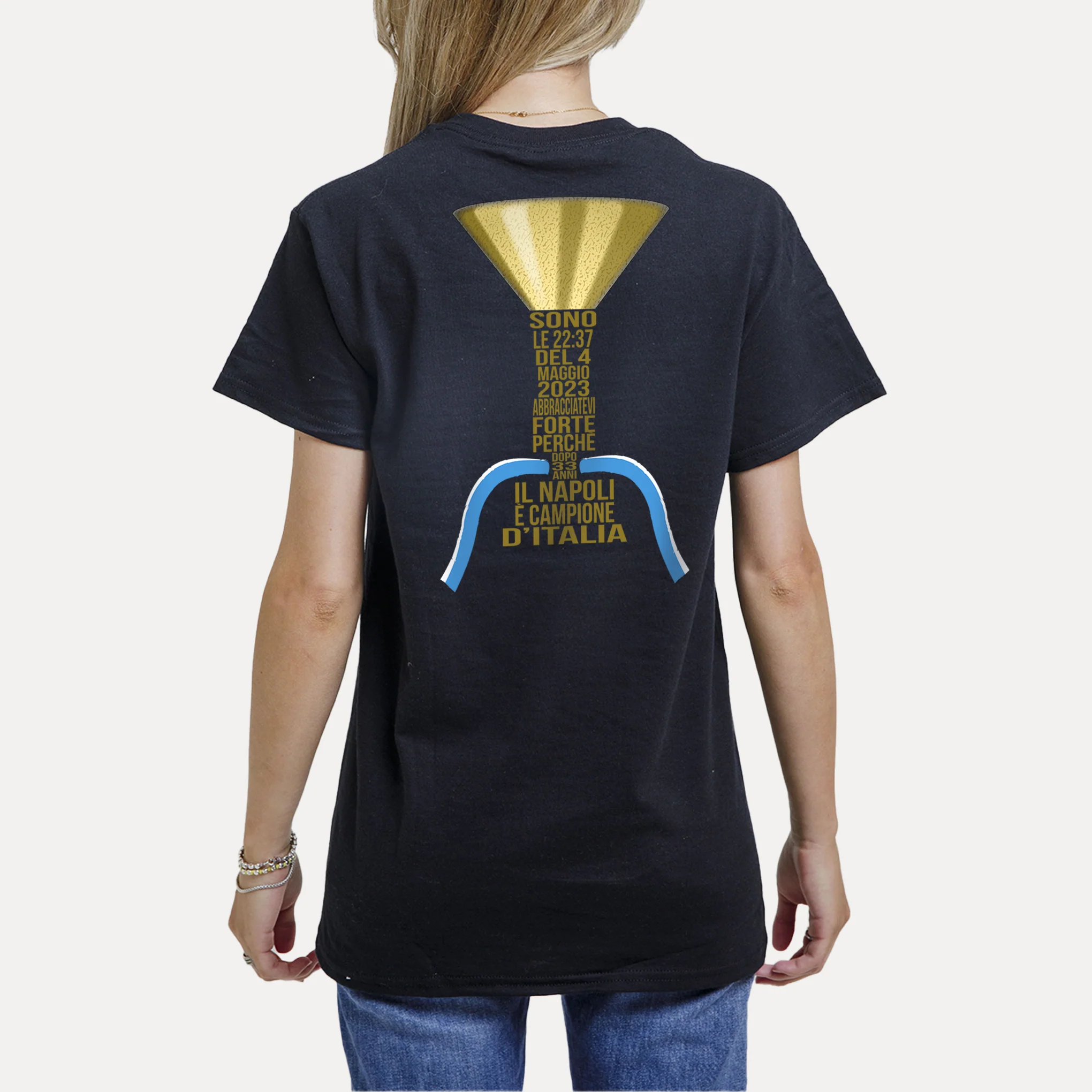 T-Shirt 3' SCUDETTO NAPOLI - Image 3