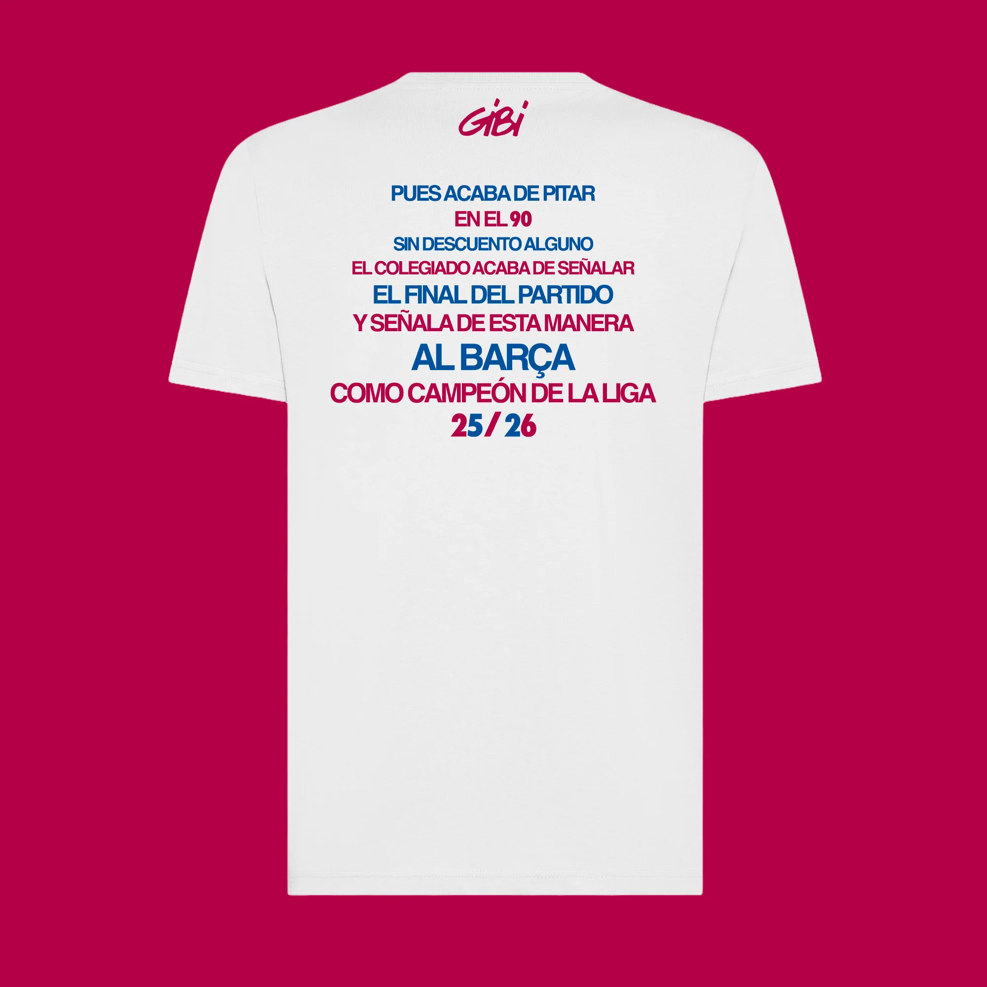 T-shirt CAMPEONES 25/26 - Image 3