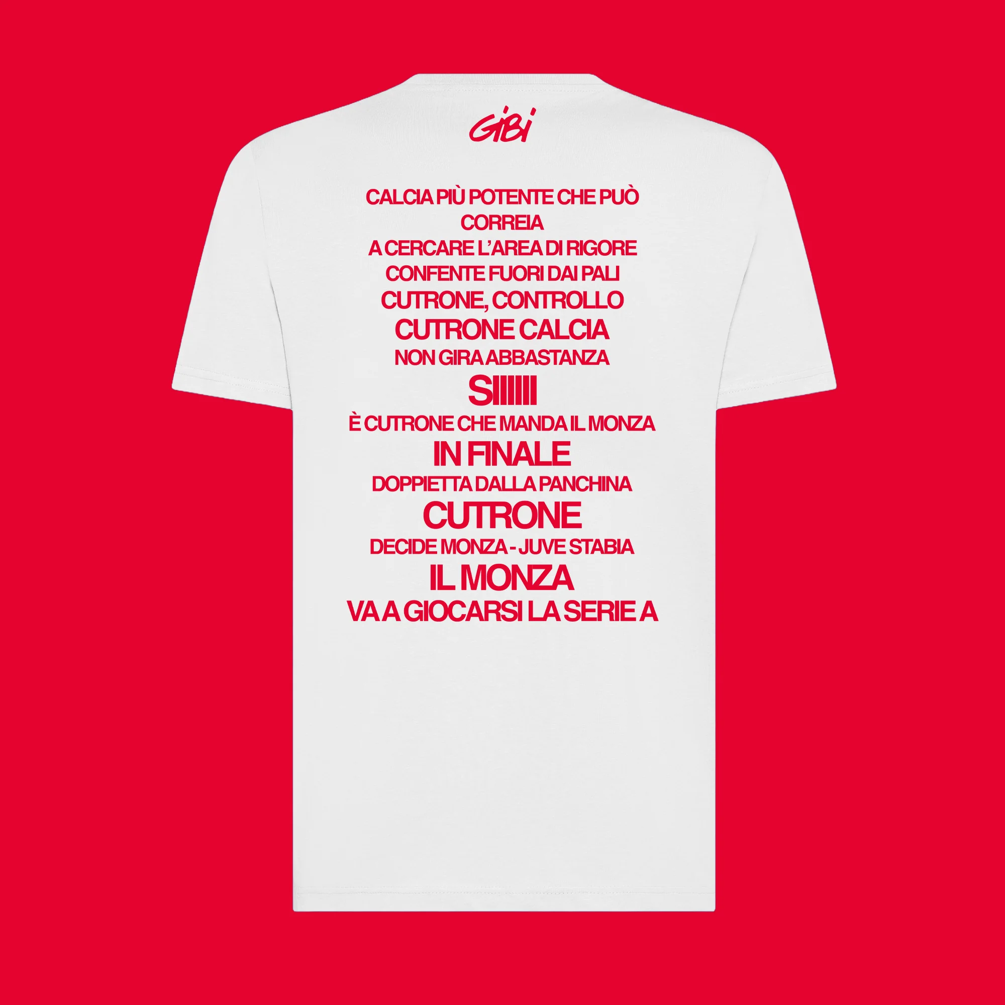 T-Shirt DOPPIETTA DALLA PANCHINA - Image 4