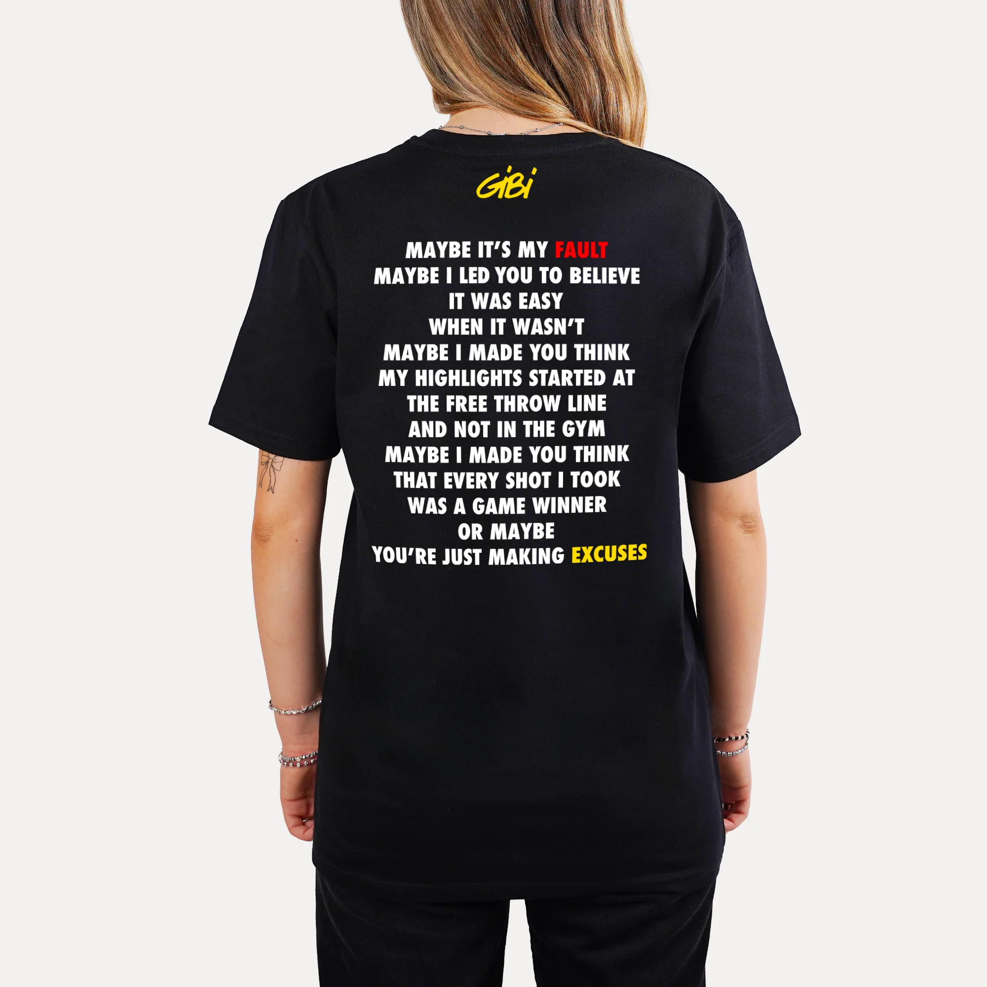 T-Shirt  EXCUSES - Image 3