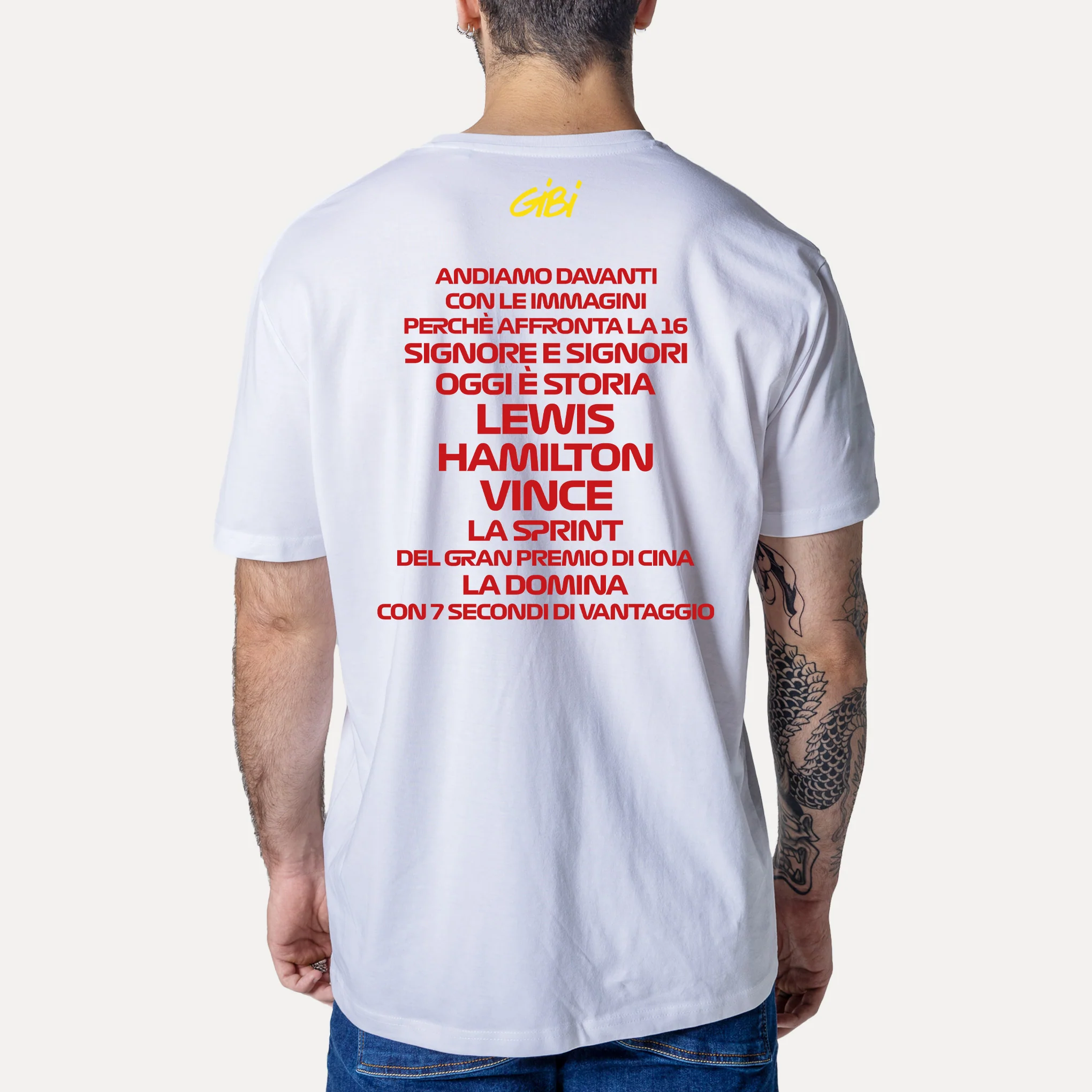 T-Shirt LA SPRINT DI LEWIS