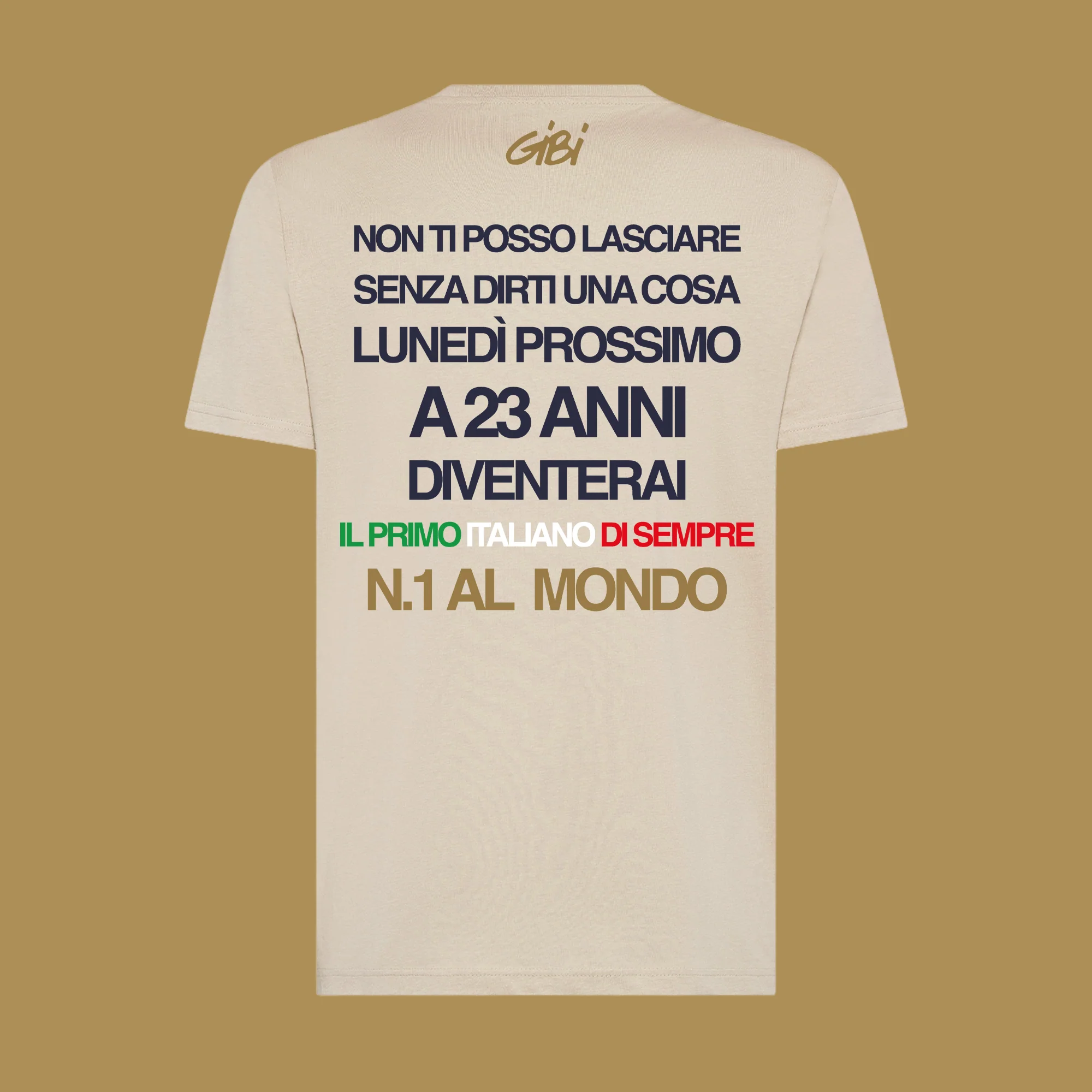 T-Shirt N.1 AL MONDO - Image 4