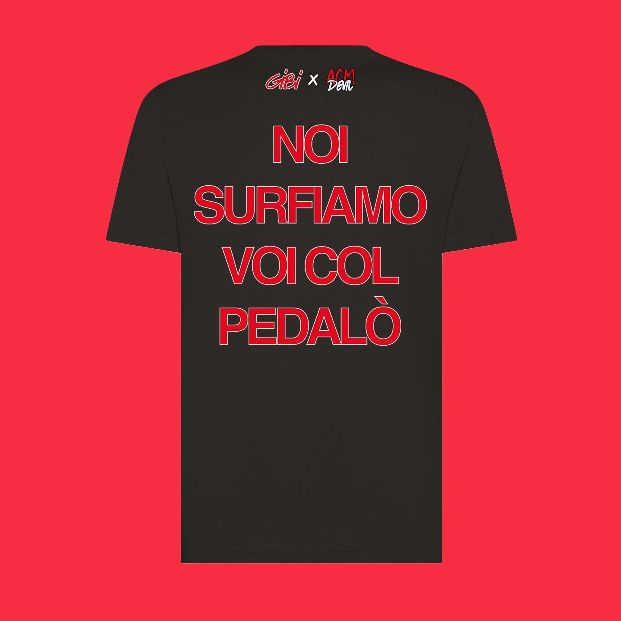 T-Shirt NOI SURFIAMO VOI COL PEDALÒ - Image 4