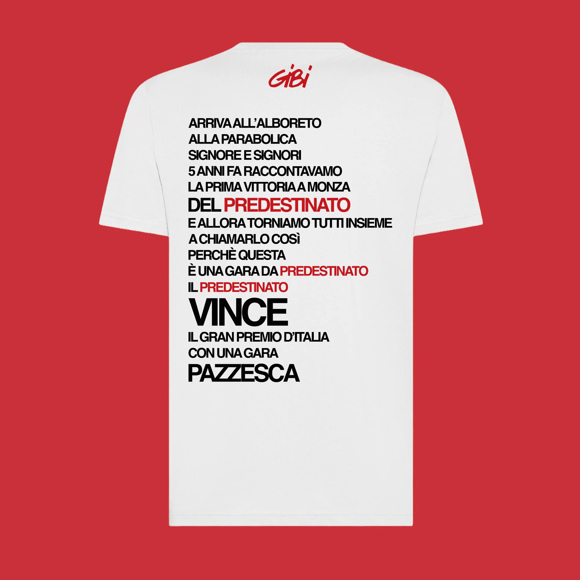 T-Shirt  UNA GARA DA PREDESTINATO - Image 5