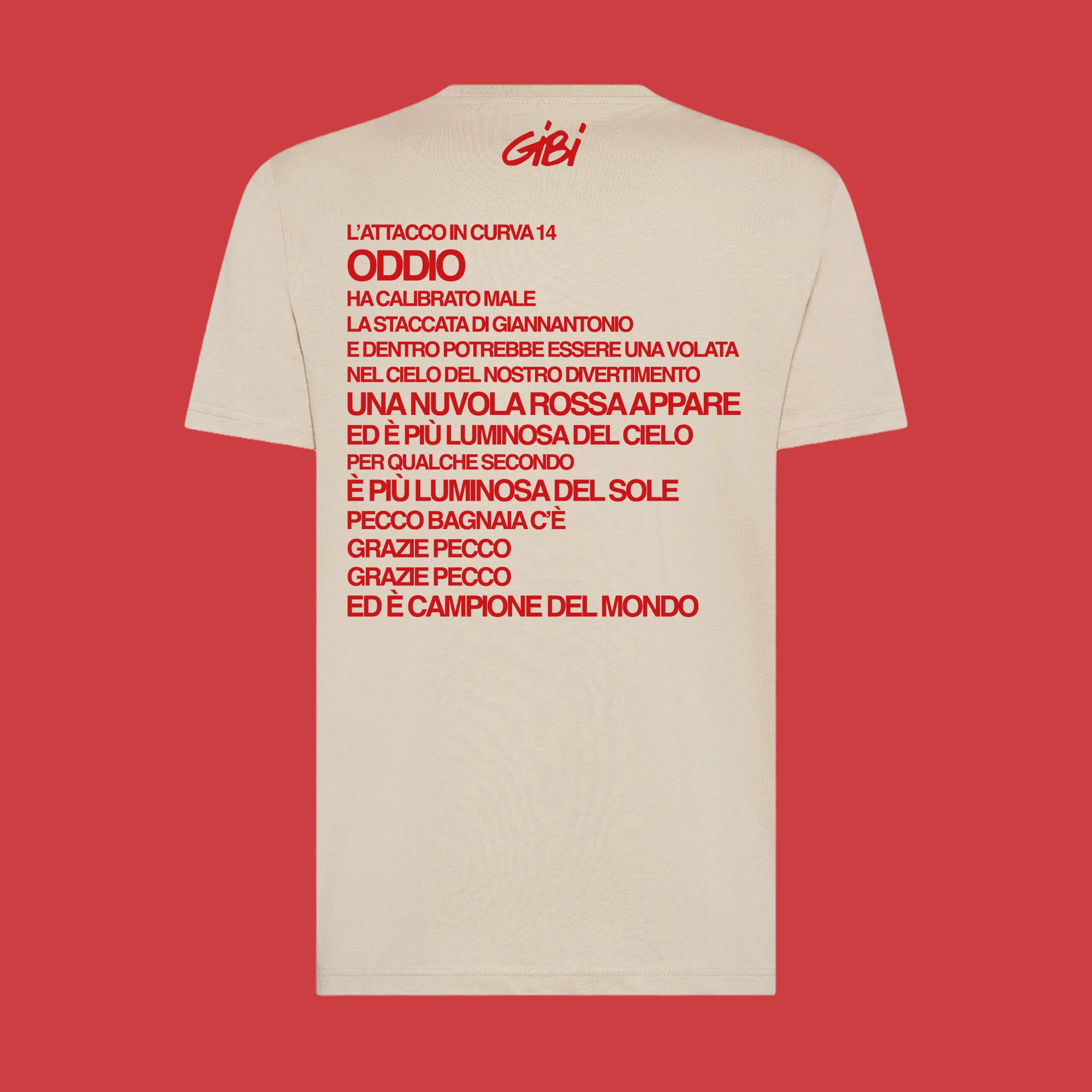 T-Shirt UNA NUVOLA ROSSA APPARE - Image 5